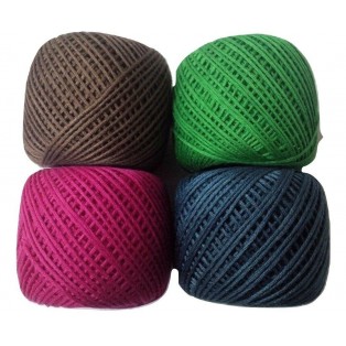 SET LOT 10 BEAUTIFUL 6 Ply Strand Cotton Thread Yarn Cross Stitch Embroidery Lace